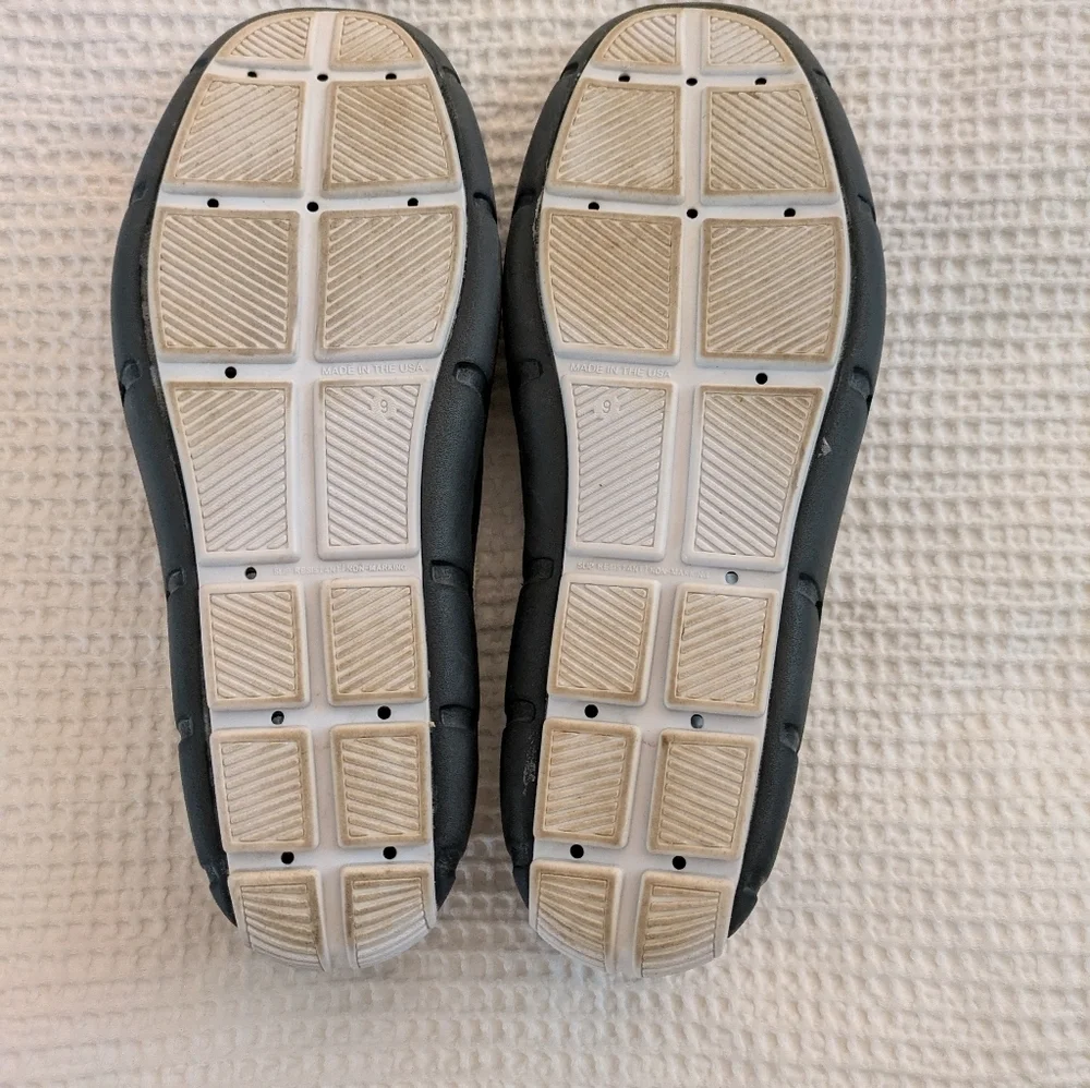 Tucket Men's Boat Shoes Navy Size 9 Deck Shoes Loafers